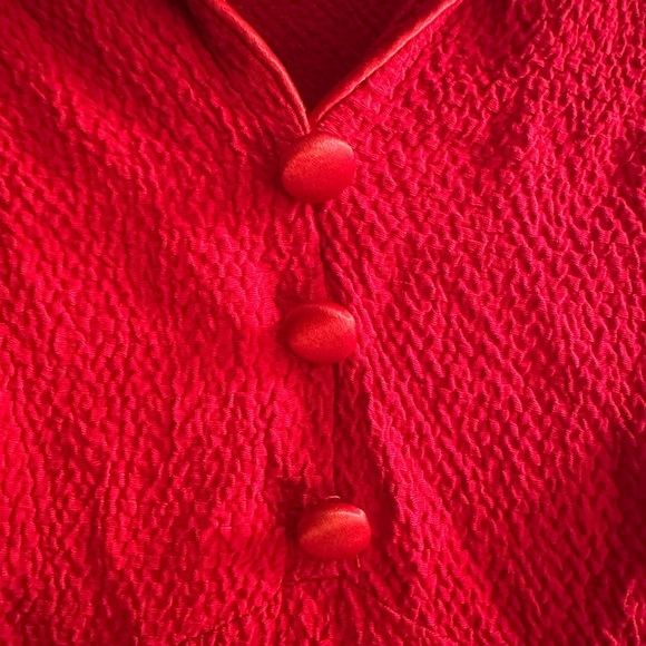 Red Mini Dress - Picture 2 of 4